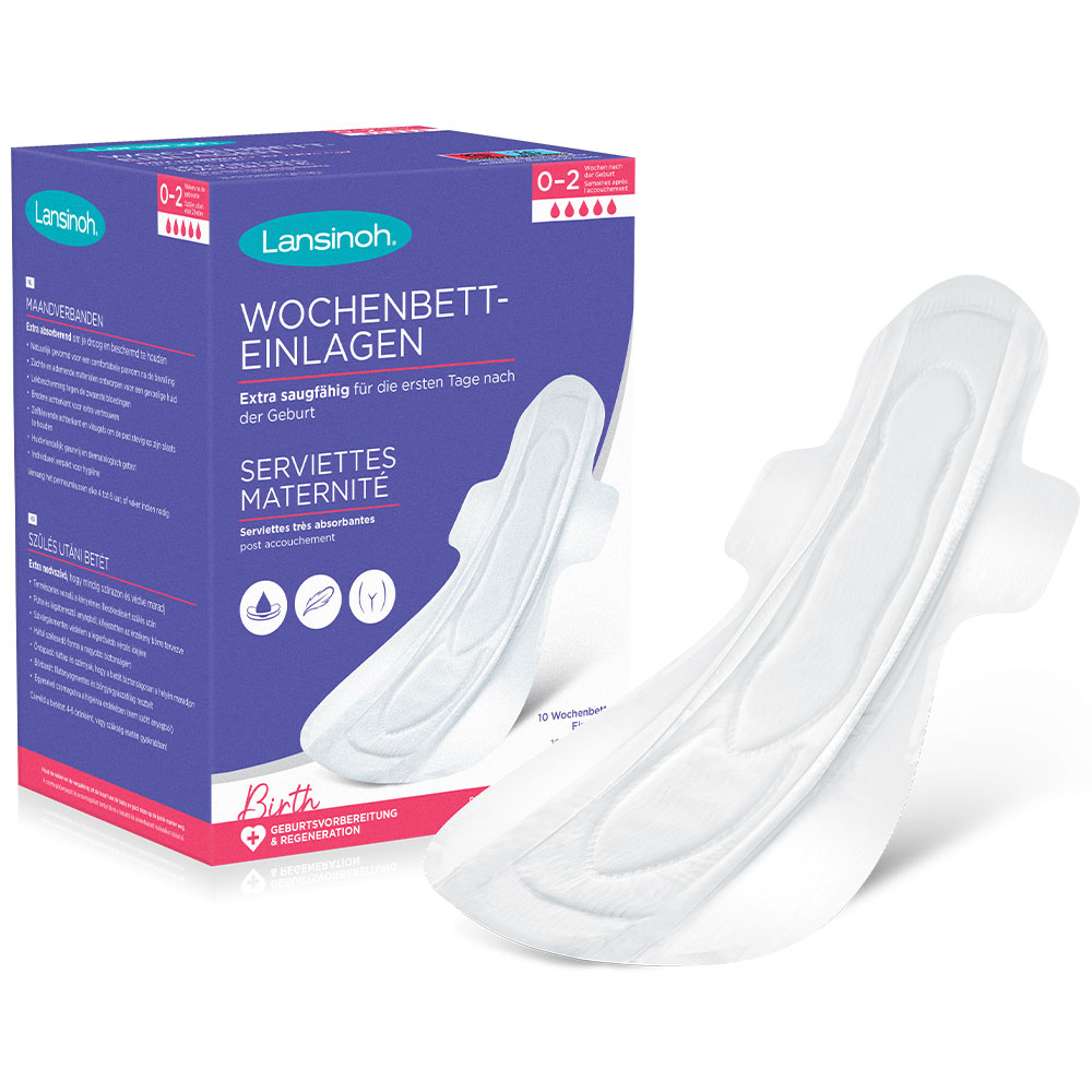 Lansinoh Serviettes de Maternité Post-Accouchement