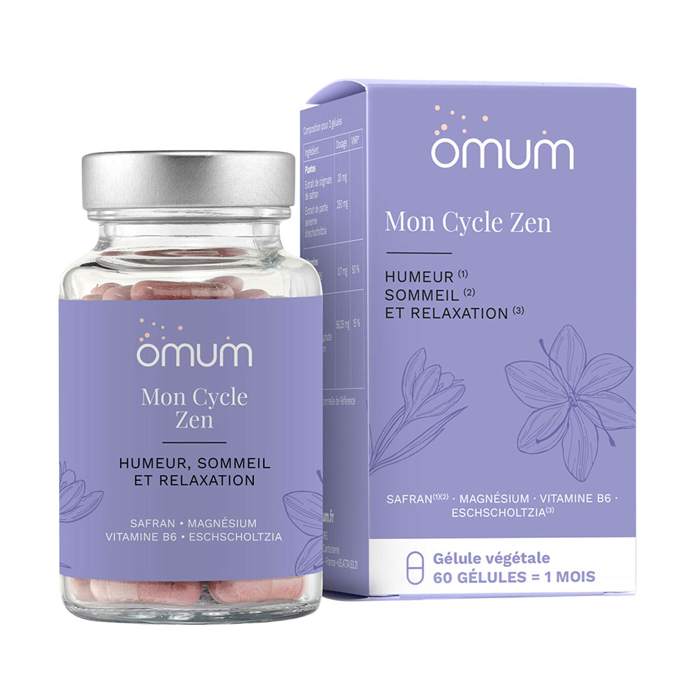 Omum Mon Cycle Zen Equilibre Emotionnel 60 Gélules