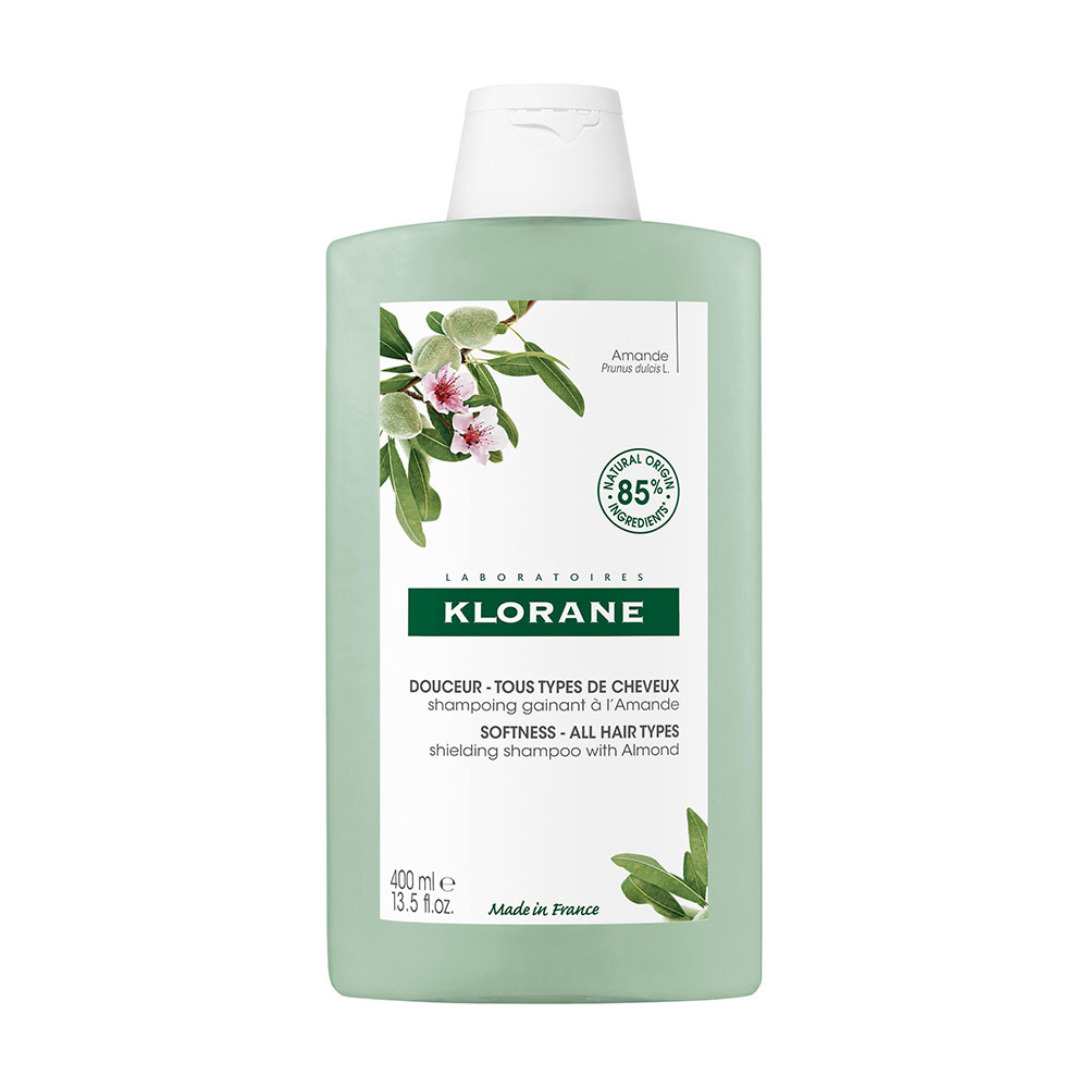 Klorane Amande Shampooing Gainant Tous types de cheveux 400ml