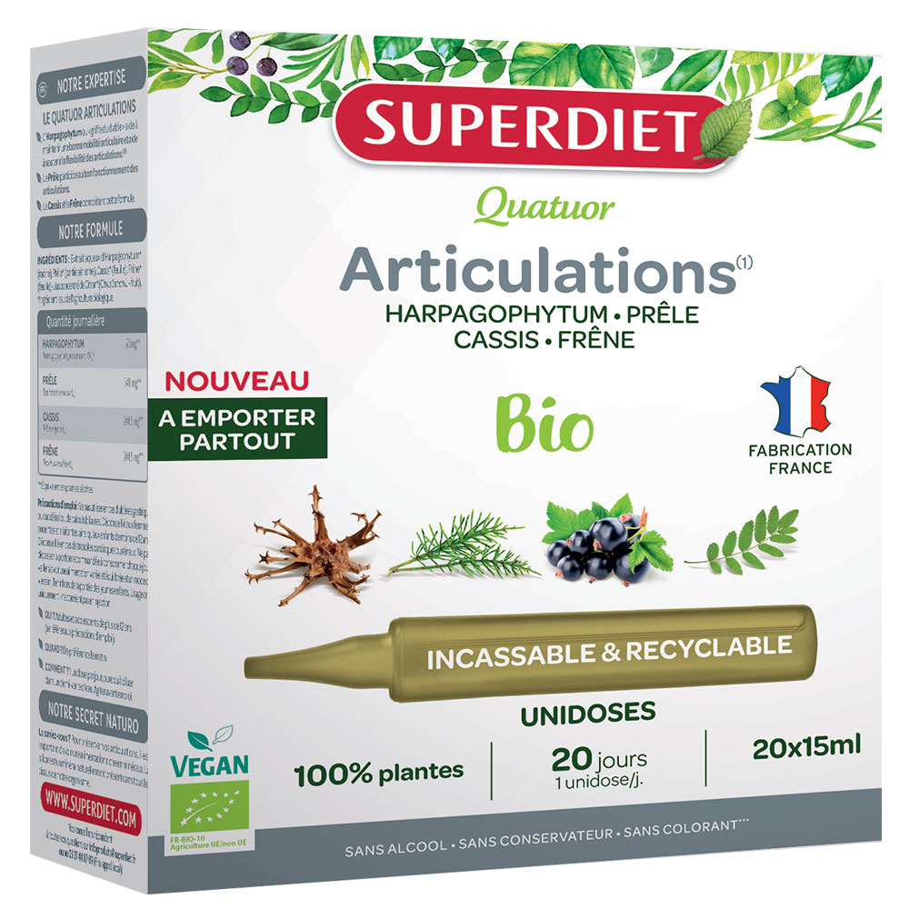 Superdiet Harpagophytum Articulations Bio 20x15ml