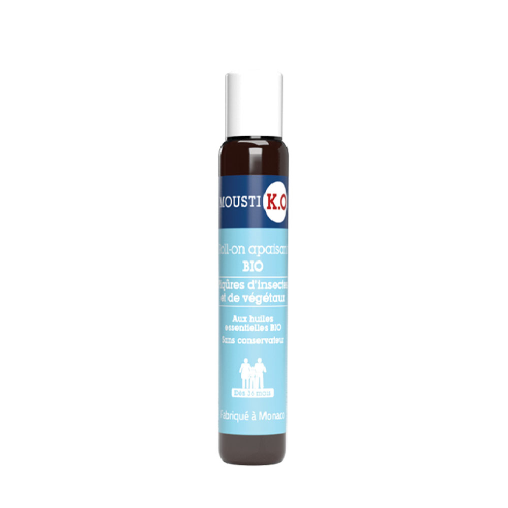 Mousti K.O Roll On Apaisant Piqures Triple Action Mousti K.o 10ml