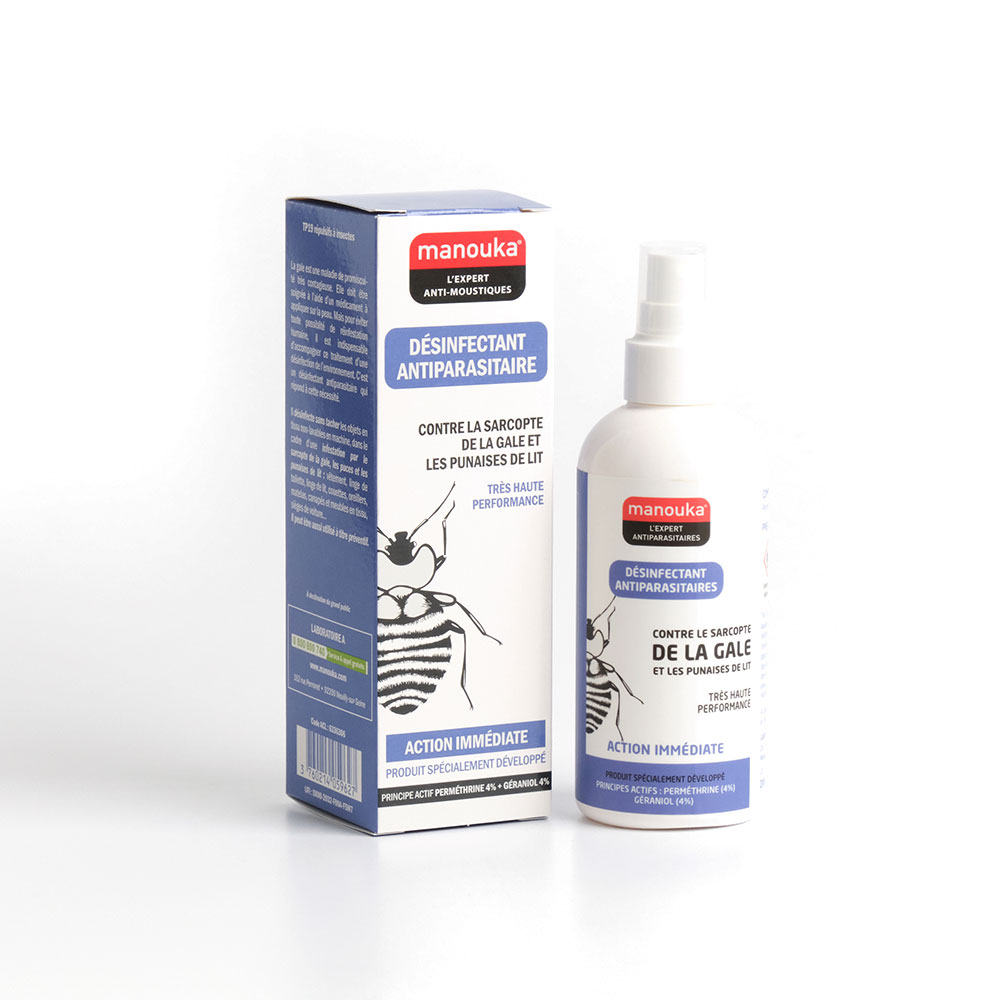 Manouka Spray Parasite et Punaise de Lit 200ml