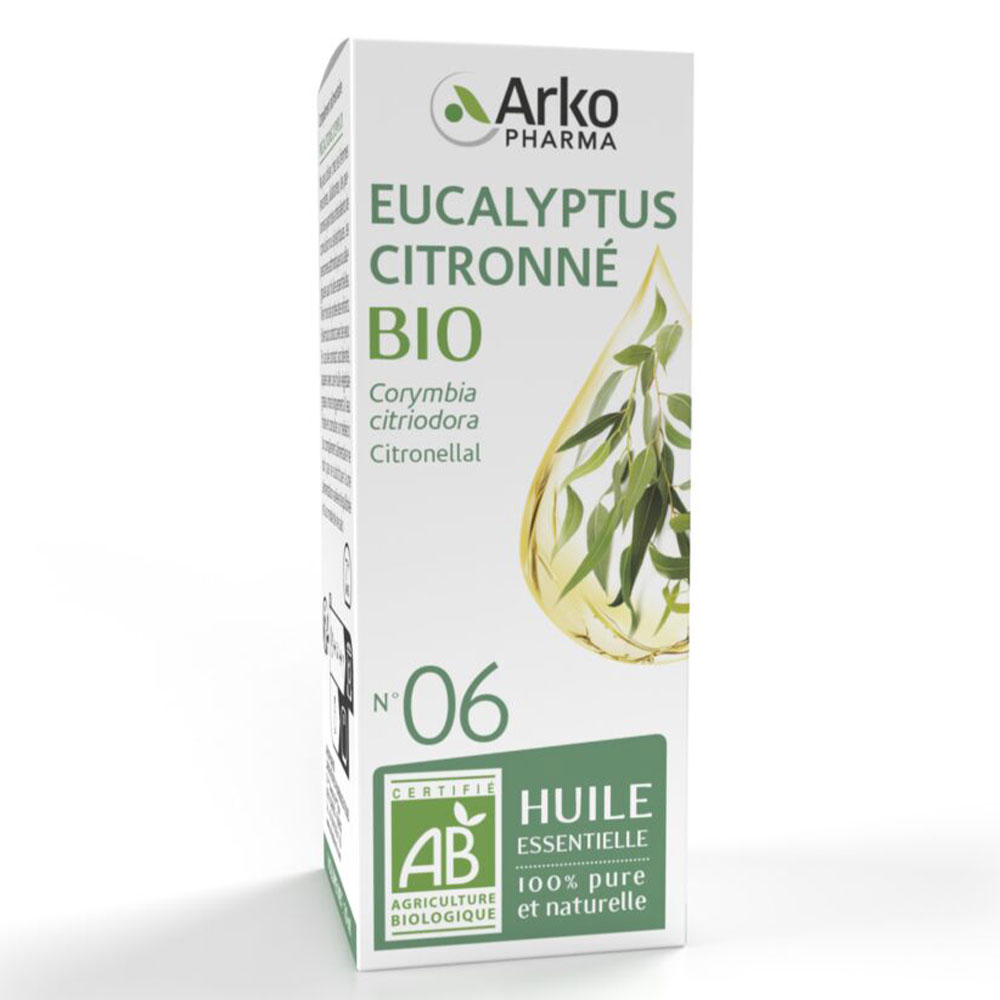 Arkopharma Arkoessentiel Huile Essentielle N°6 Eucalyptus Citronné 10ml