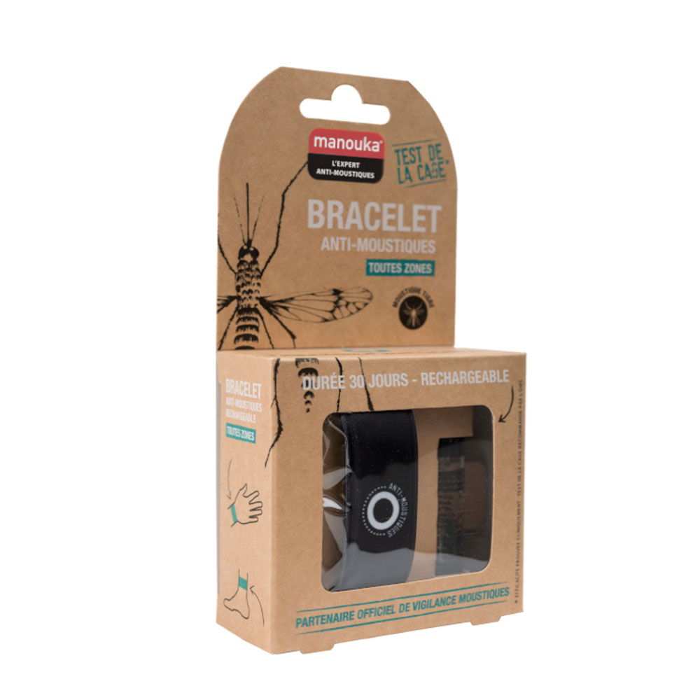 Bracelet Anti-Moustiques Toutes Zones Manouka