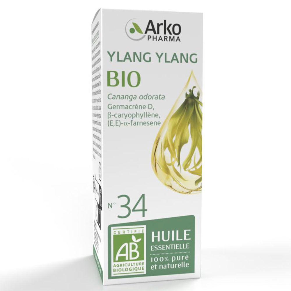 Arkopharma Arkoessentiel Huile Essentielle N°34 Ylang Ylang Bio 5ml