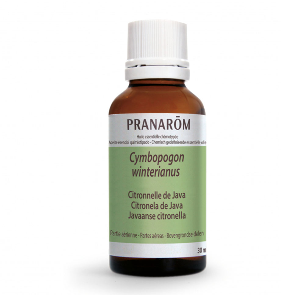 Pranarôm Les Huiles Essentielles Huile Essentielle De Citronnelle De Java Bio 30ml