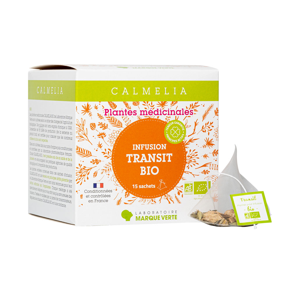Calmelia Infusion Transit bio 15 infusettes
