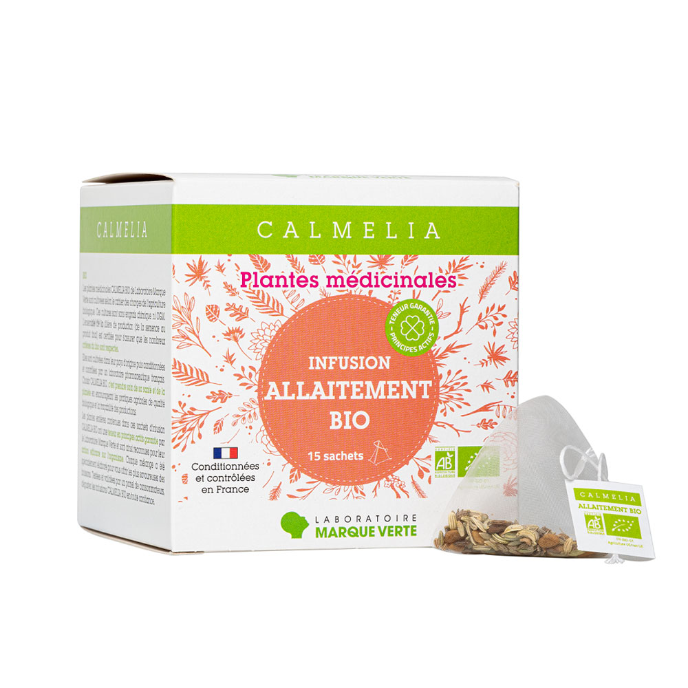 Calmelia Infusion Allaitement bio 15 infusettes