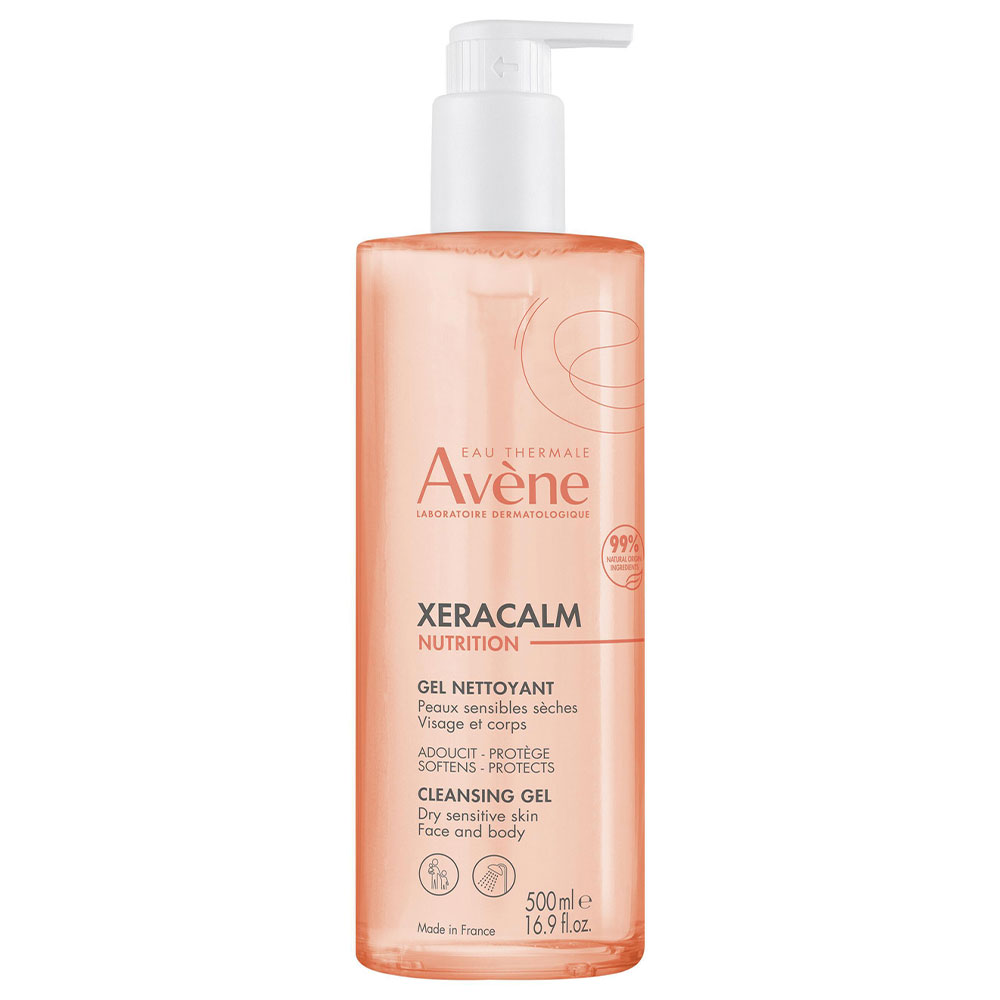 Avène Xeracalm Nutrition Gel Nettoyant Peaux sensibles sèches 500ml