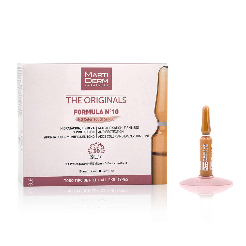 Martiderm FORMULA Nº10 HD Color Touch SPF30 10 Ampoules