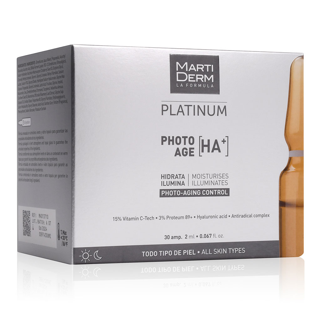Martiderm Platinum Photo-age HA+ 30 ampoules