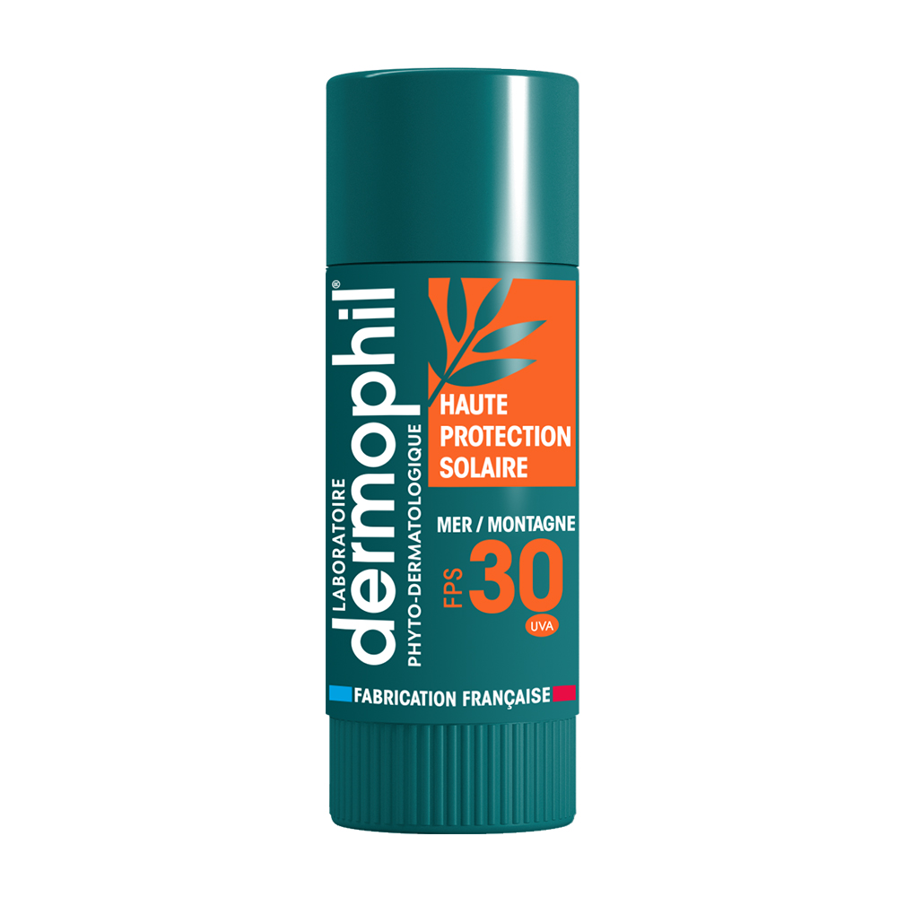 Dermophil Indien Stick Lèvres Haute Protection Solaire SPF30 4g