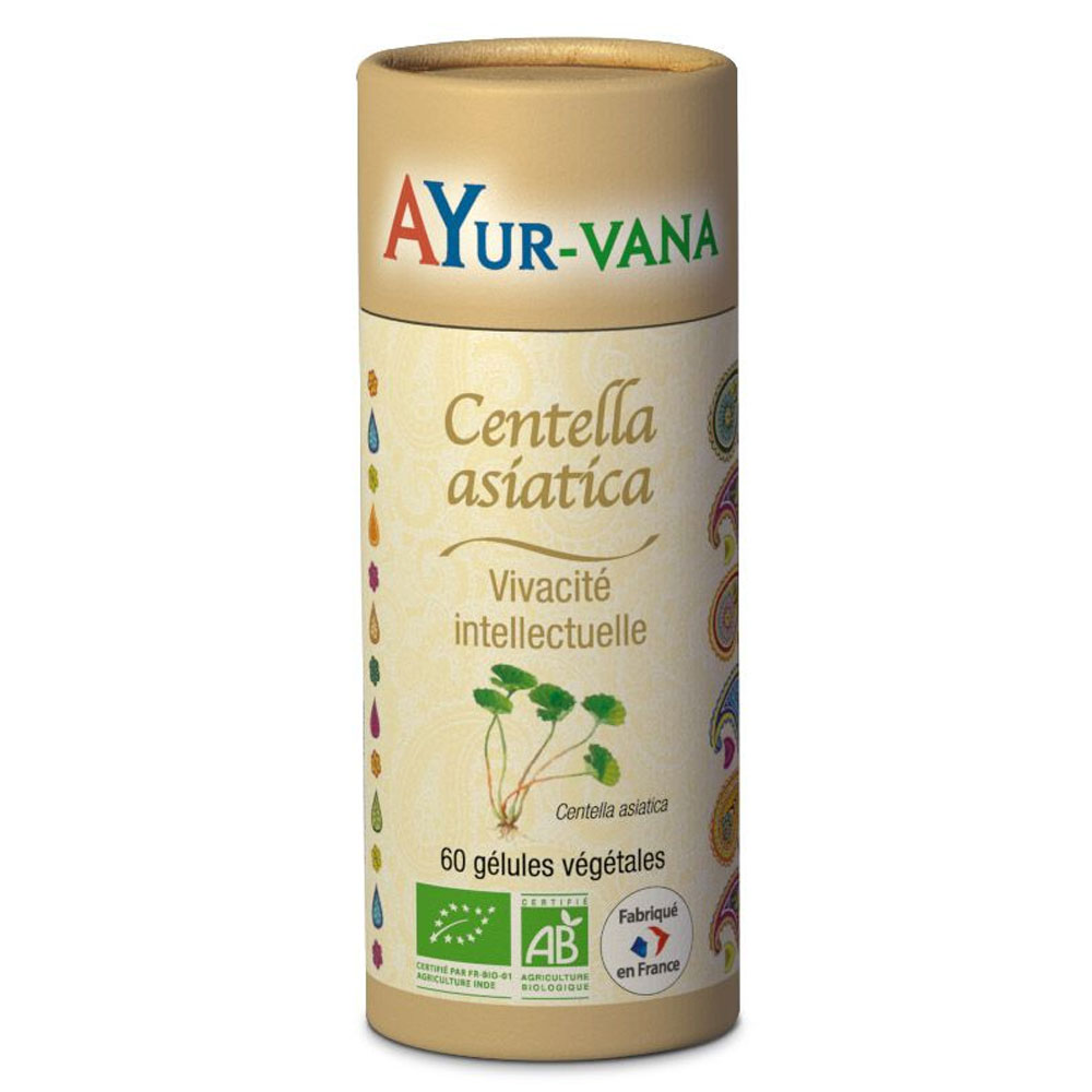 Ayur-Vana Centella asiatica bio (Gotu kola) x60 gélules