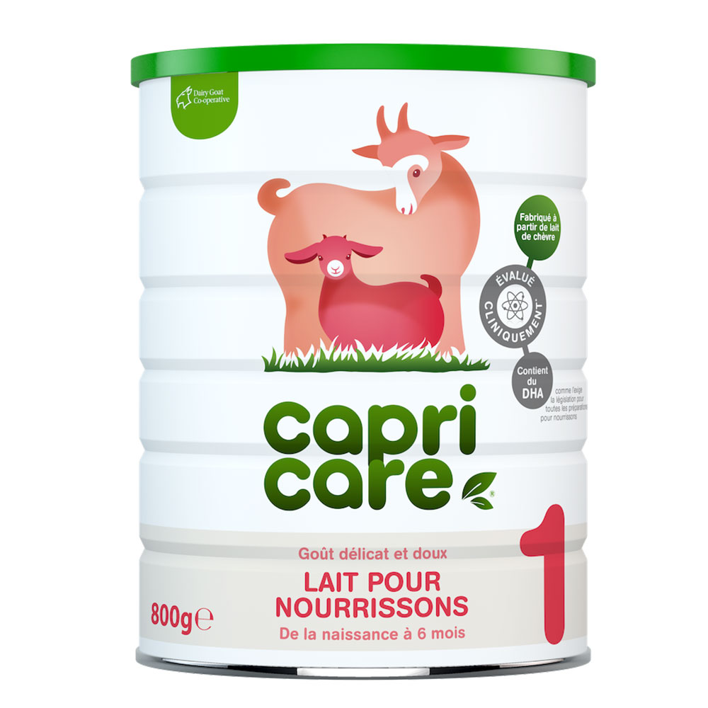 CAPRICARE 1 LAIT DE CHEVRE EN POUDRE 0 A 6 MOIS 800G BIOGAIA