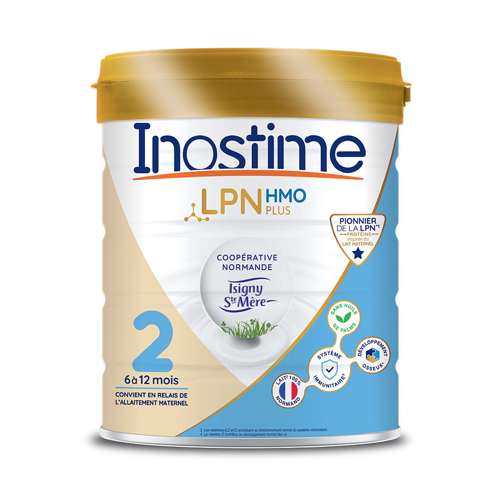 Inostime Lait Infantile 2eme Age 6 à 12 Mois 800g