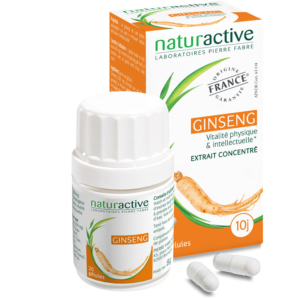 Naturactive Ginseng 20 Gelules