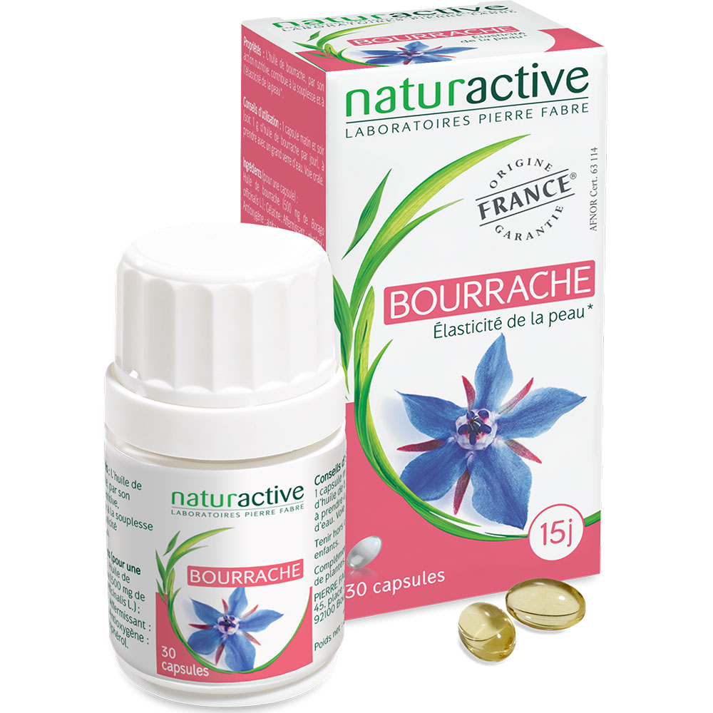 Naturactive Huile De Bourrache 30 Capsules