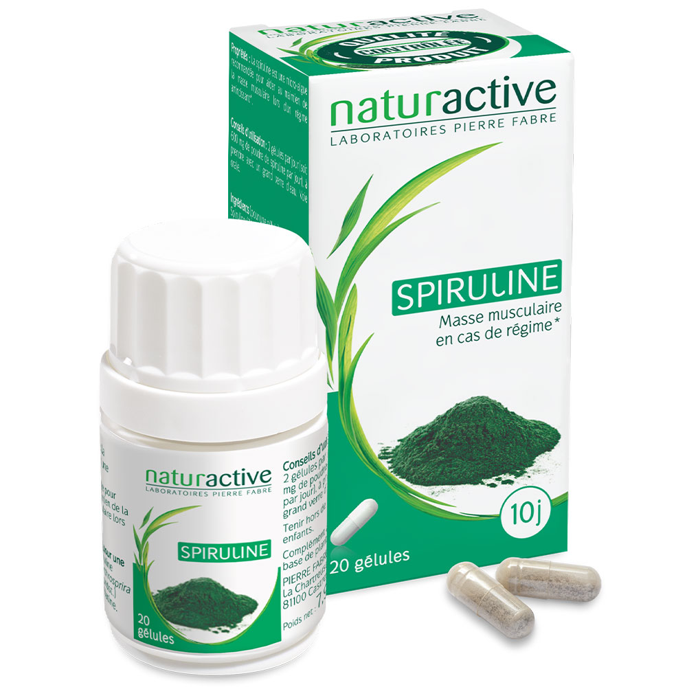Naturactive Spiruline 20 Gelules