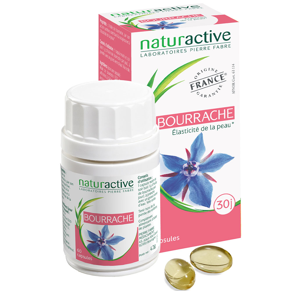 Naturactive Huile De Bourrache 60 Capsules