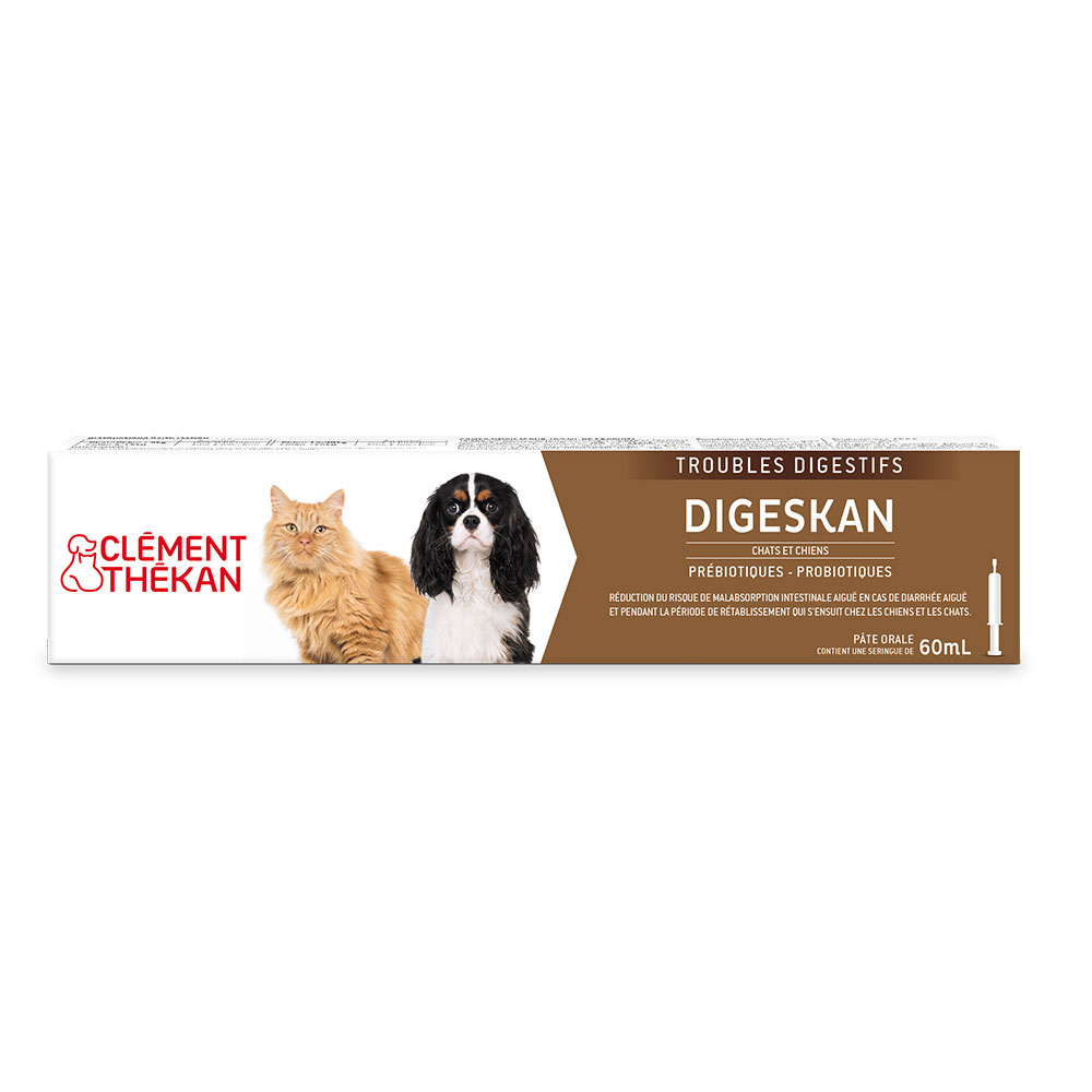Clement-Thekan Digeskan Pâte Orale Pour Troubles Digestifs Pour Chats et Chiens 60ml