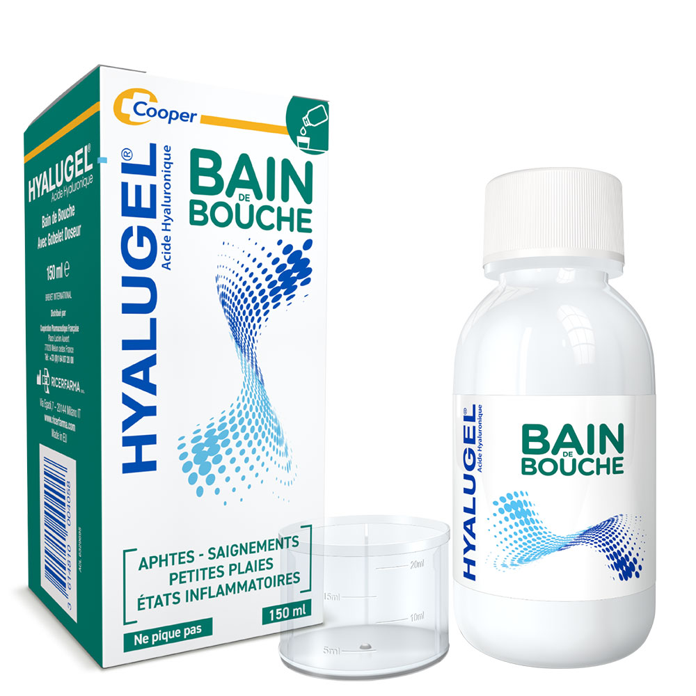 Hyalugel Bain de Bouche A l'Acide Hyaluronique 150ml