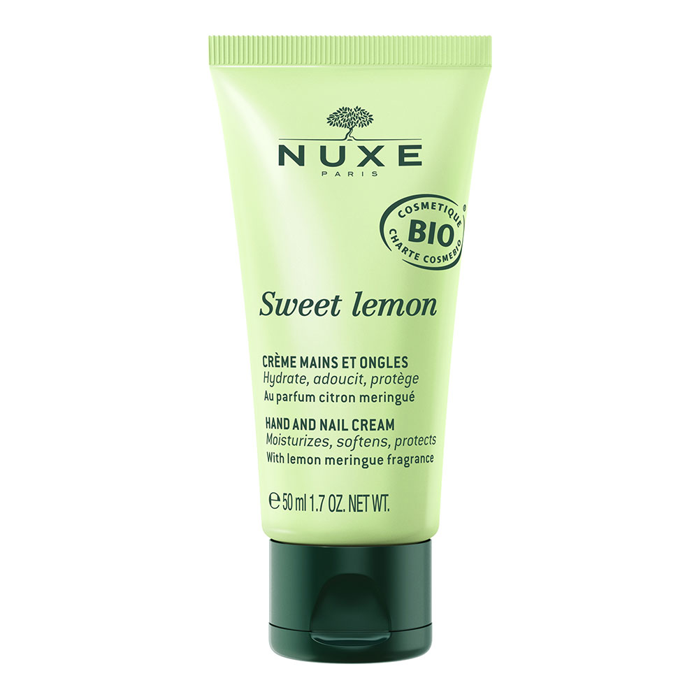 Nuxe Sweet Lemon Crème Mains et Ongles Bio 50ml