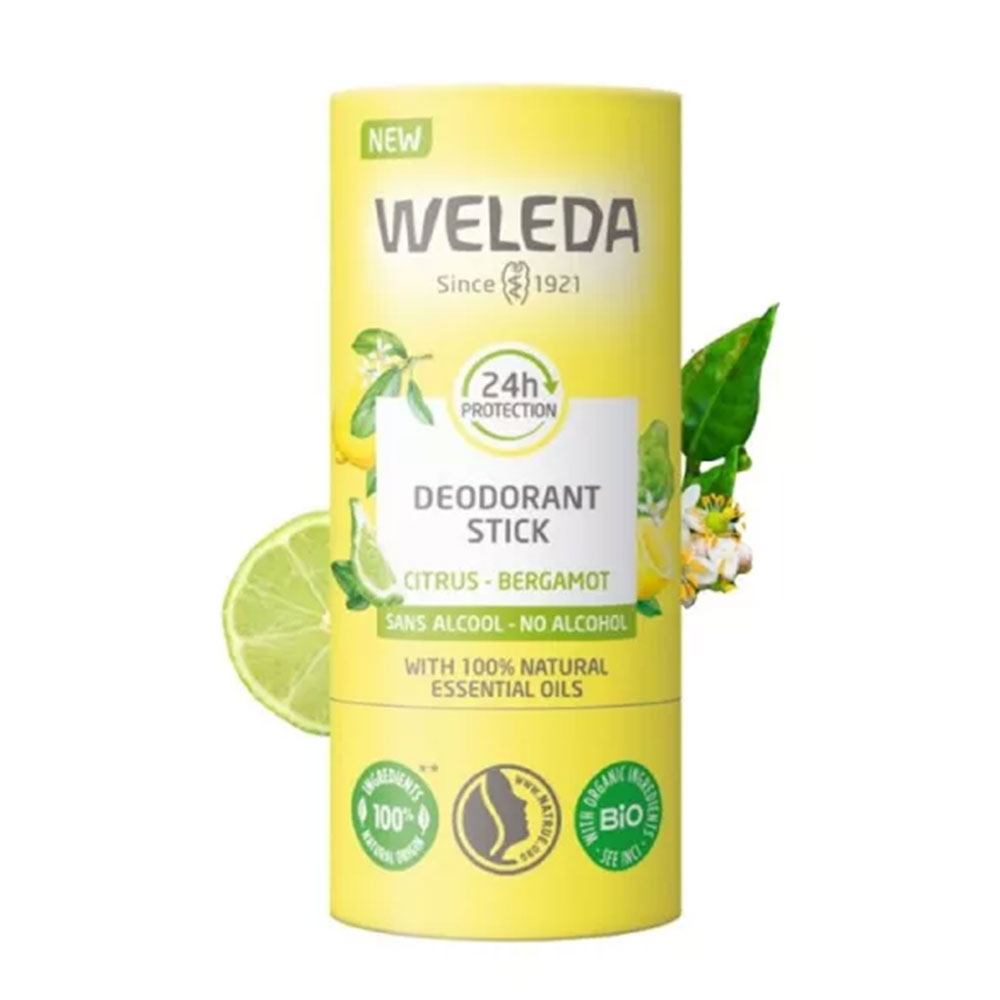 Weleda Déodorant Stick 24h Citrus Bergamot 50g