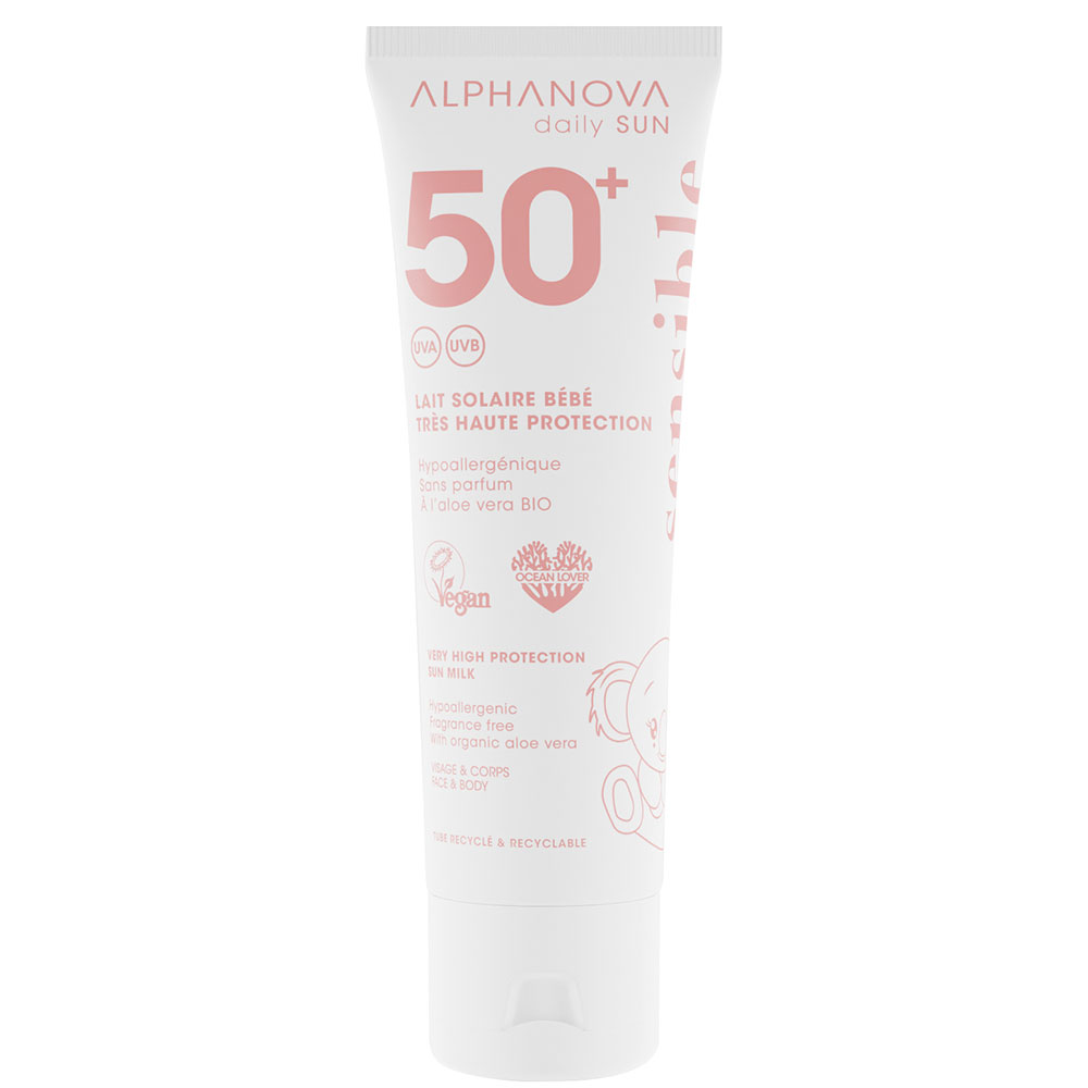 Alphanova Daily Sun Lait Solaire Bébé SPF50+ 50ml