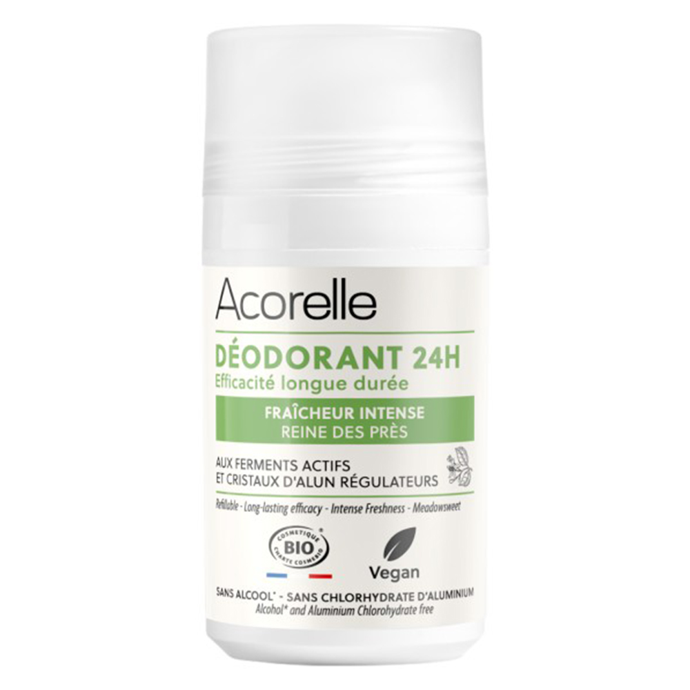 Acorelle Déodorant Roll-On 24h Fraicheur Intense Bio Certifié Fraîcheur intense 50 ml