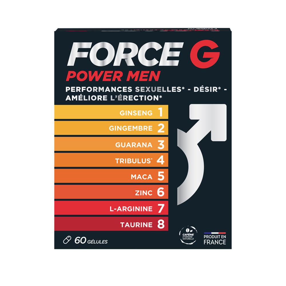 Vitavea Santé Force G Power Men Performances Sexuelles 60 Gélules