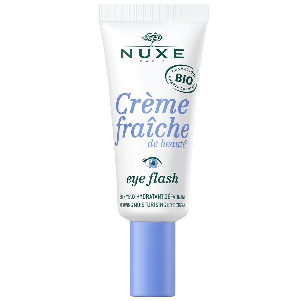 Nuxe Creme Fraîche De Beaute Eye Flash Soin Yeux Hydratant Défatigant Bio 15ml