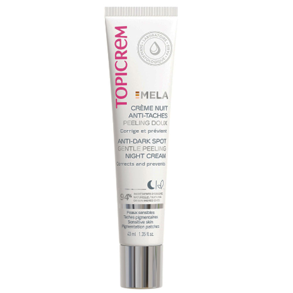 Topicrem Mela Crème Nuit Peeling Doux 40ml