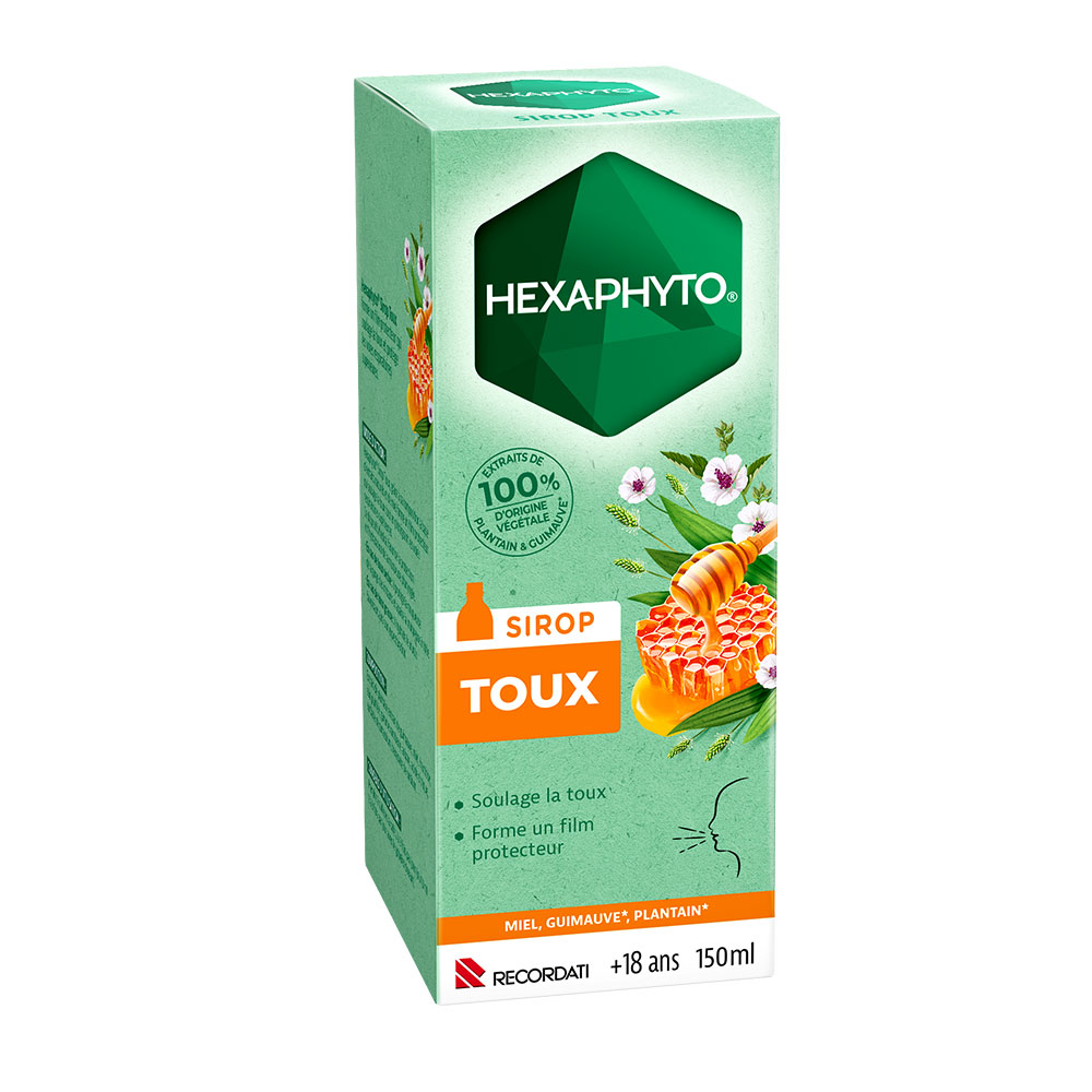 Hexaphyto Sirop Toux Dès 18 Ans 150ml