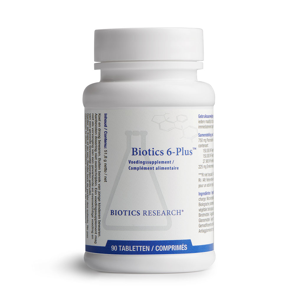 Biotics Research BIOTICS 6 plus x90 comprimés