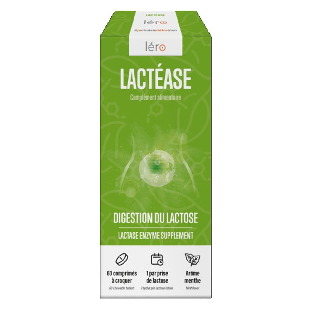 Lero Lactease Digestion Du Lactose 60 comprimés