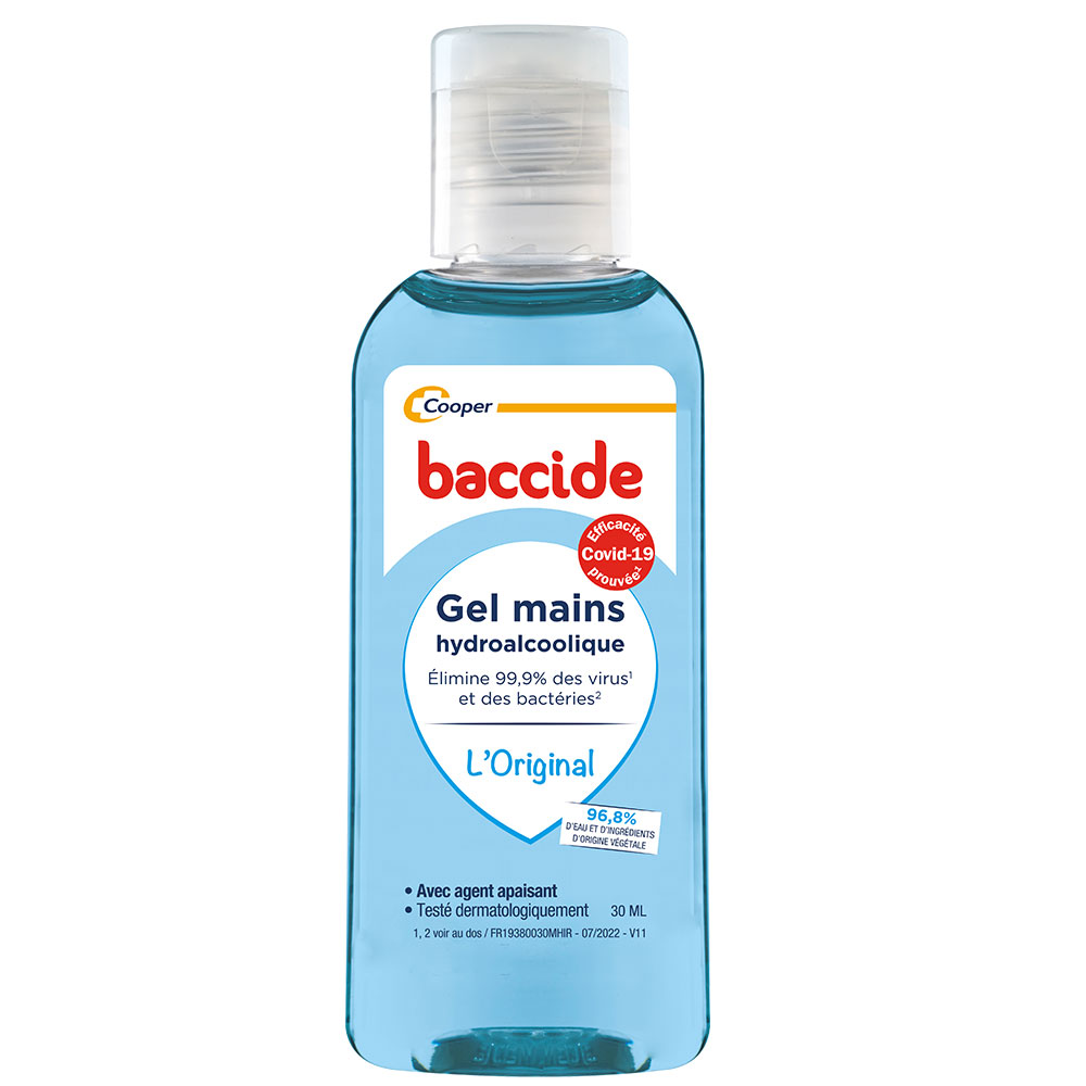 Baccide Gel Main Sans Rincage 30ml