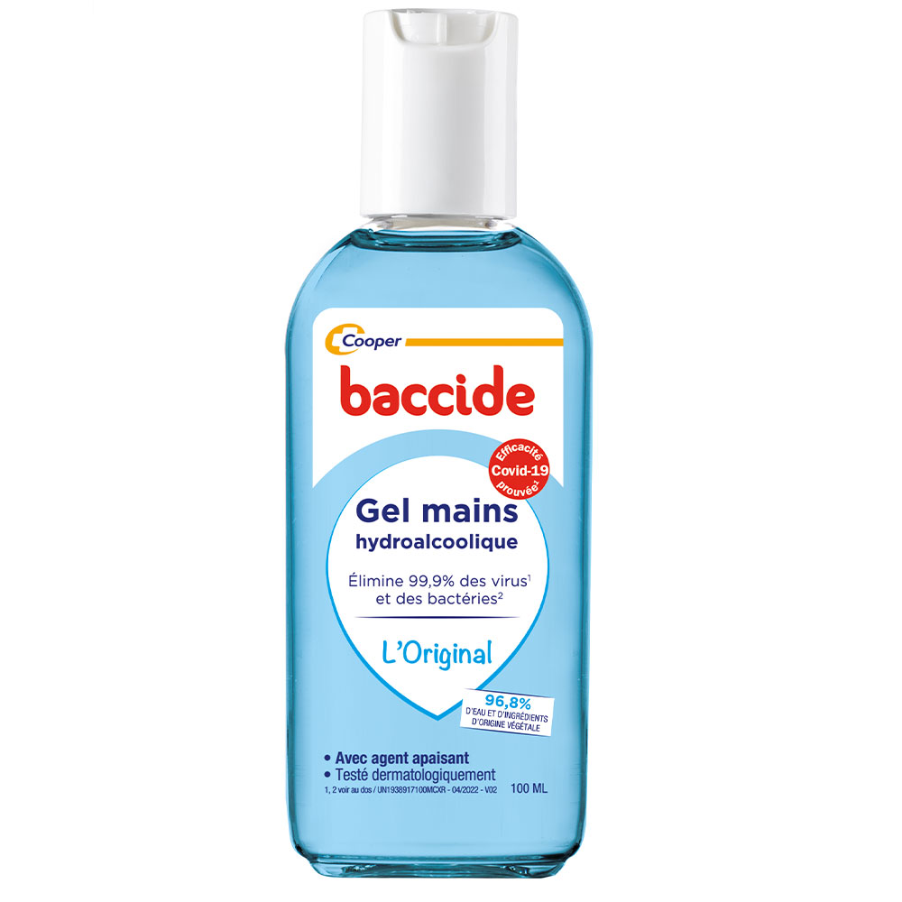Baccide Gel Mains Sans Rincage 100ml