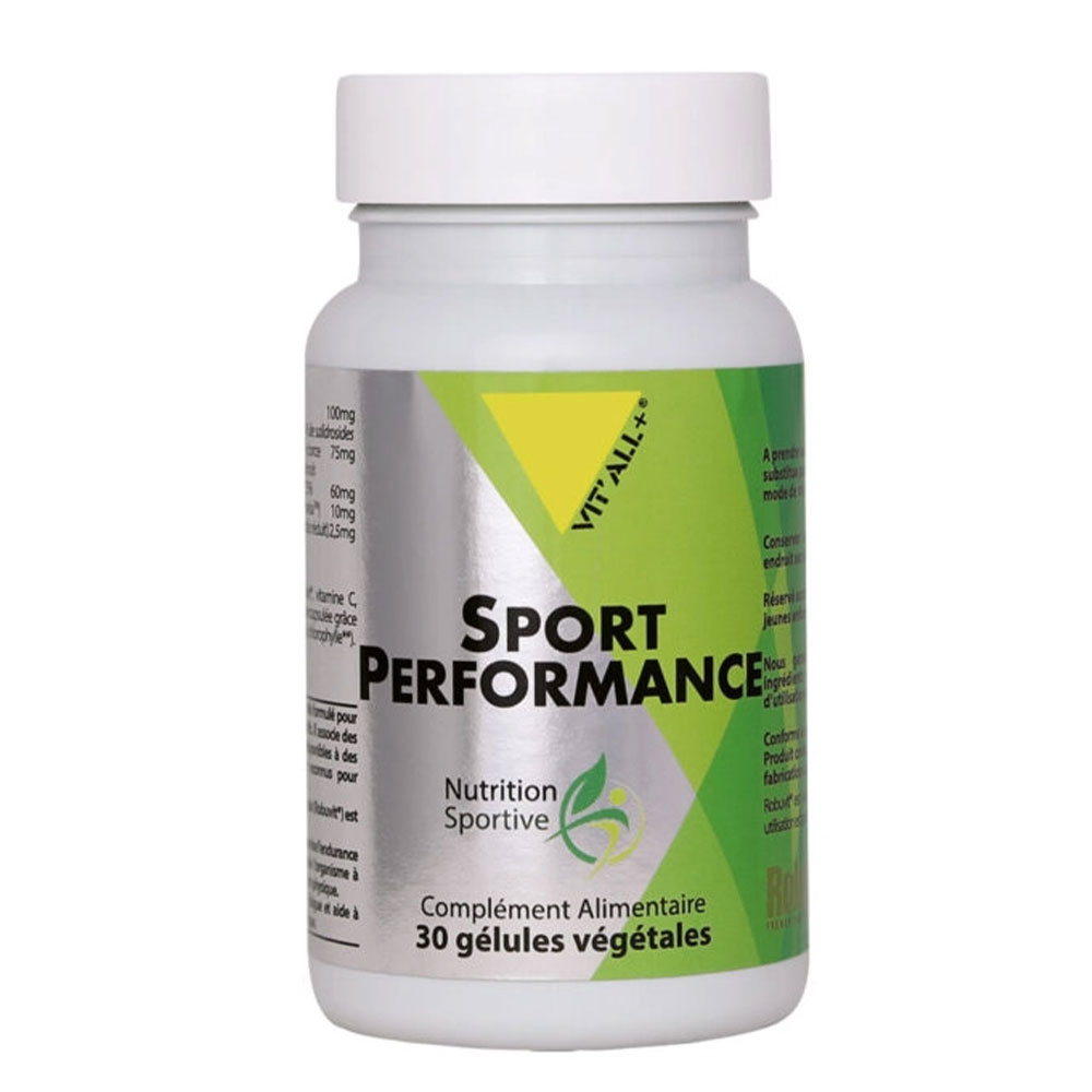 Vit'All+ Sport Performance avec Robuvit® 30 Gélules Végétales