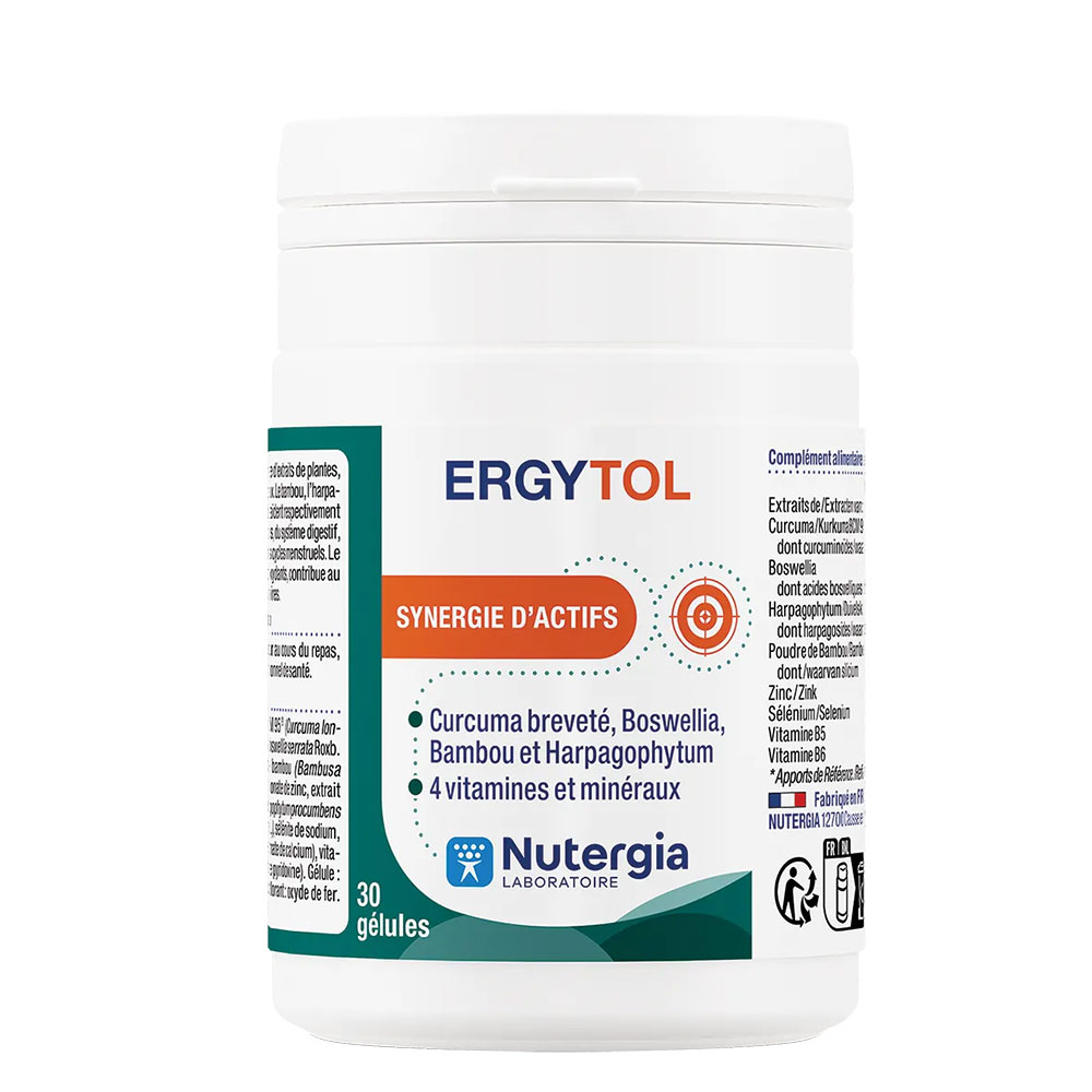 Nutergia Ergytol Synergie d'Actifs 30 Géules