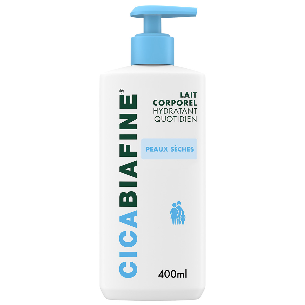 Cicabiafine Lait Corps Hydratant Quotidien Peaux Sèches 400ml