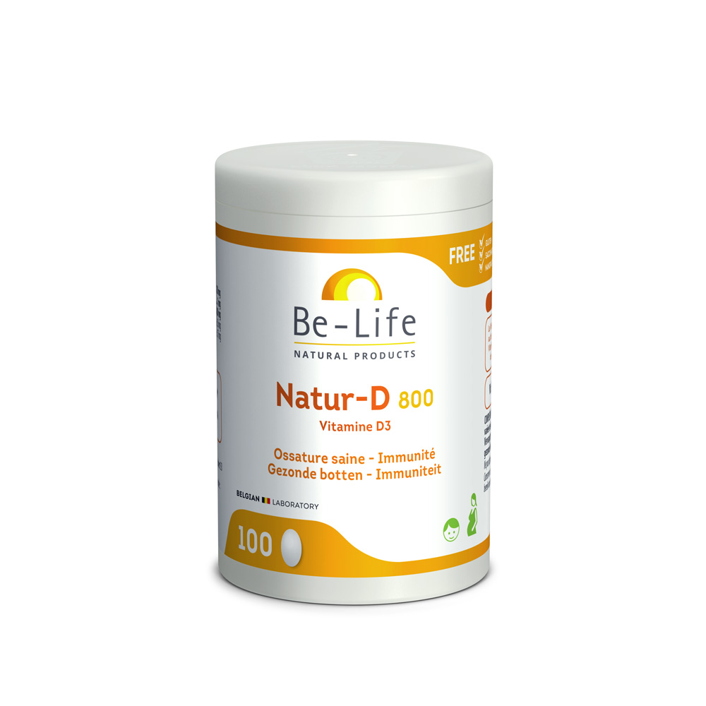 Be-Life Natur D 800 100 Capsules