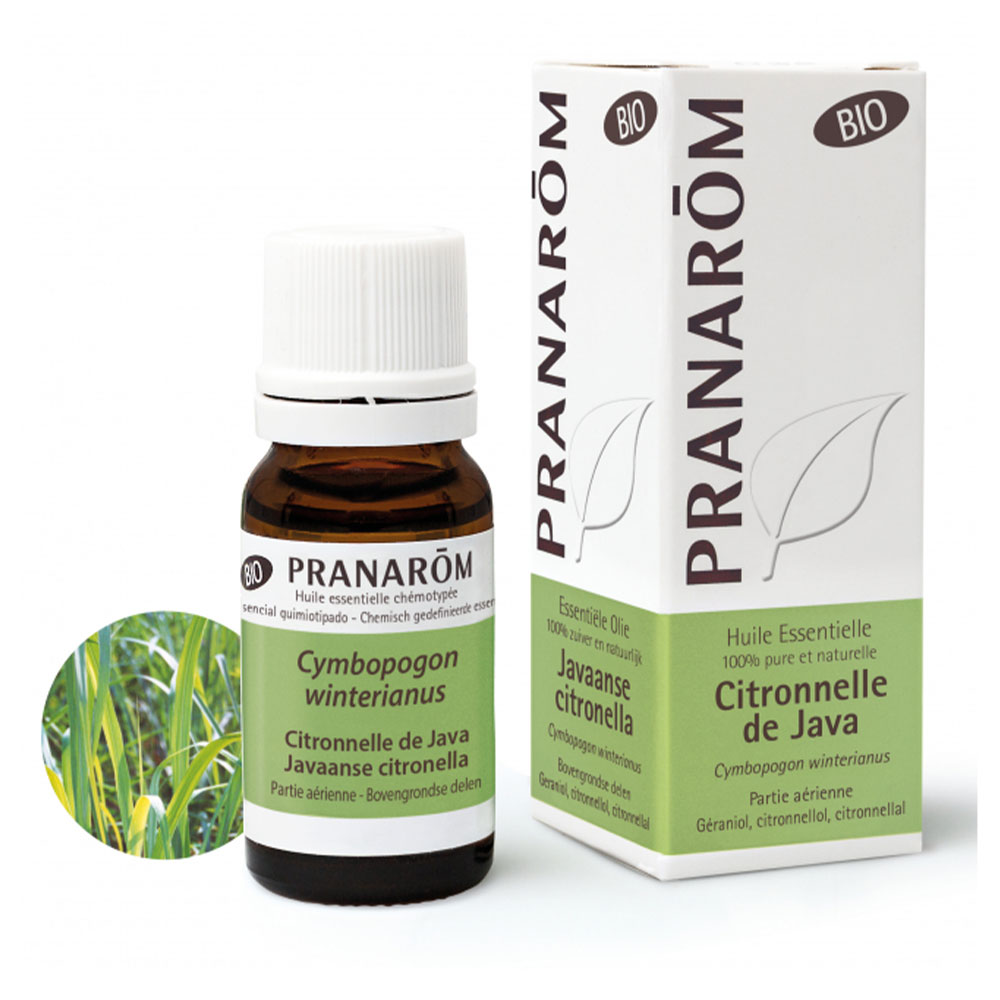 Pranarôm Les Huiles Essentielles Citronnelle De Java Bio 10ml