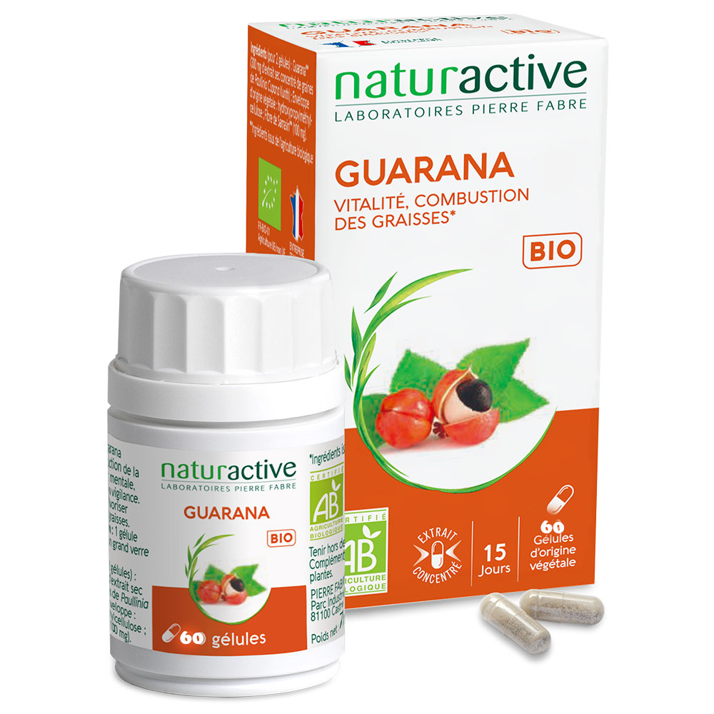 Naturactive Guarana Bio 60 Gelules