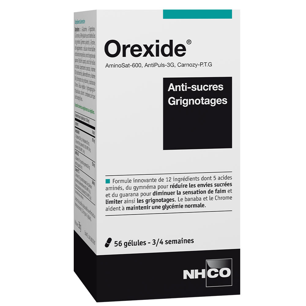 Nhco Nutrition Orexide Anti-sucres Grignotages 56 gélules