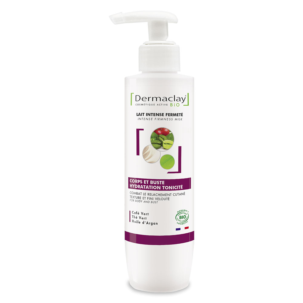 Dermaclay Lait Intense Fermete Corps Et Buste Bio 200ml