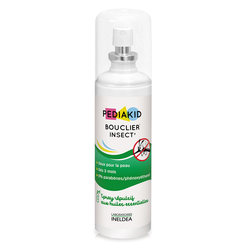 Pediakid Bouclier Insect Anti-moustiques Aux Huiles Essentielles Des 3 Mois 100 ml
