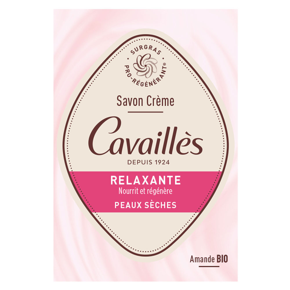 Cavaillès Surgras Pro-Régénérant Savon Crème Relaxante 100g