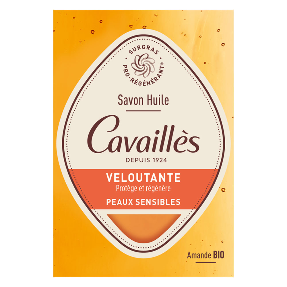 Cavaillès Surgras Pro-Régénérant Savon Huile Veloutante 100g