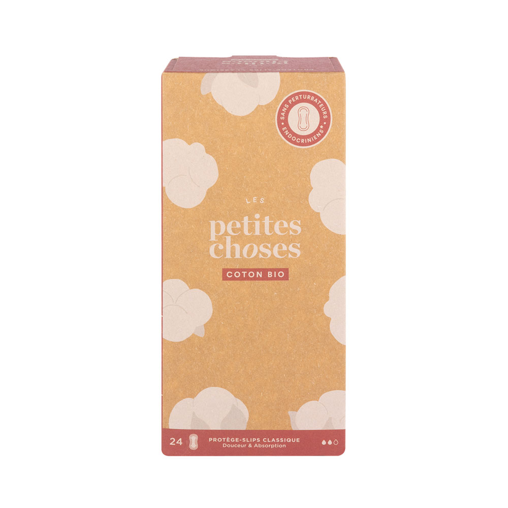 Les Petites Choses Protège Slip Classique Coton Bio x24