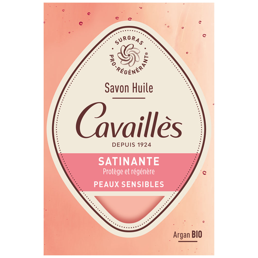 Cavaillès Surgras Pro-Régénérant Savon Huile Satinante 100g